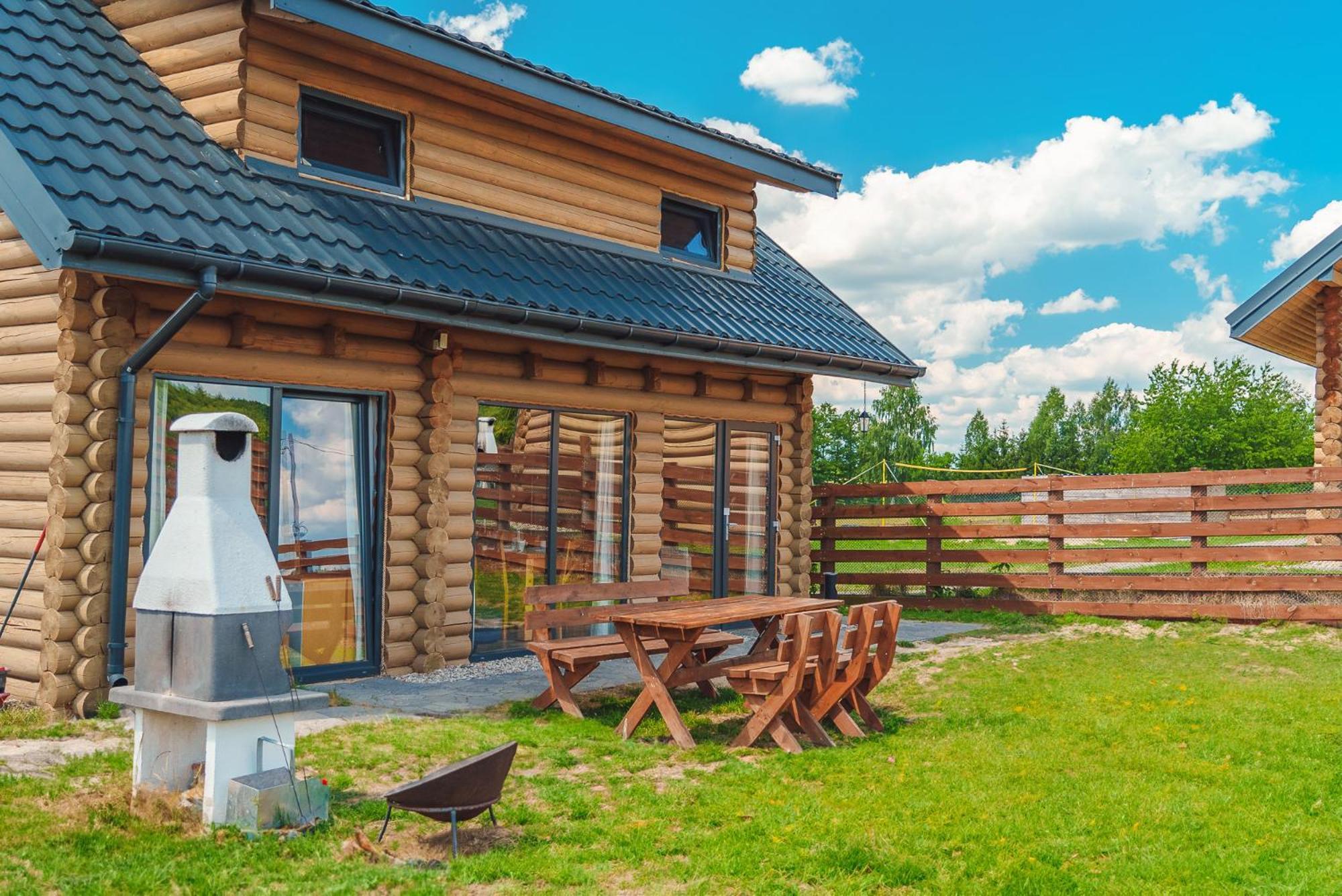 Domki Nad Jeziorem - Zalesie 7D Zalesie (Olsztyn) Экстерьер фото